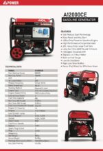 موتور برق بنزینی 8 کیلو وات IPOWER A12000CE - Image 2